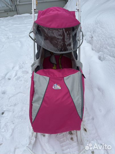 Детские санки с колесами