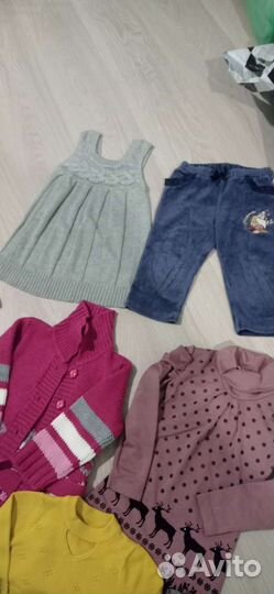 Вещи тёплые для девочки