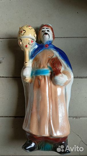 Статуэтка штоф керамика фигура 10 шт