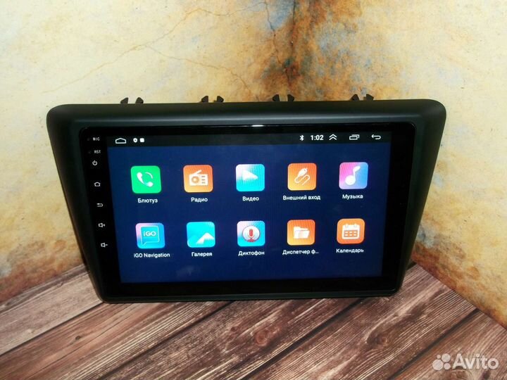 Магнитола Skoda Rapid Android 2012-2019г