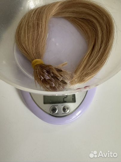 Натуральные волосы 20 грамм для загущения