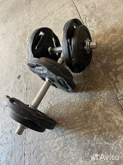 Гантели разборные 17.5 кг