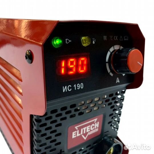 Сварочный инвертор Elitech promo ис 190