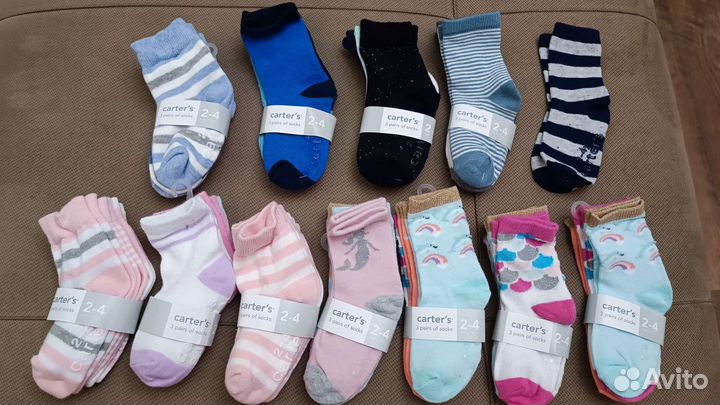 Носки Carters 3 шт. упаковка