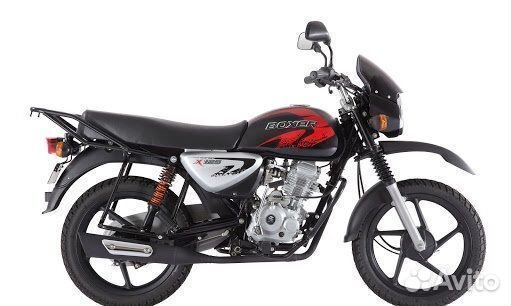 Мотоцикл bajaj boxer 125X 5-ти ступенчатая кпп