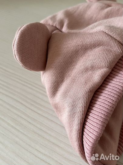 Шапочка для девочки, новорожденной