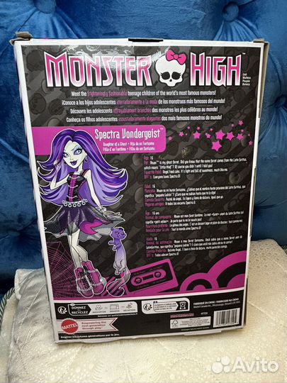 Кукла Монстер Хай Спектра Базовая Репродукция
