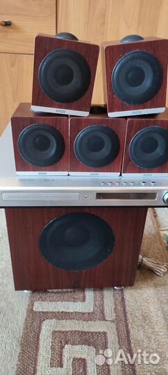 Домашний кинотеатр BBK DK 1017S 80W