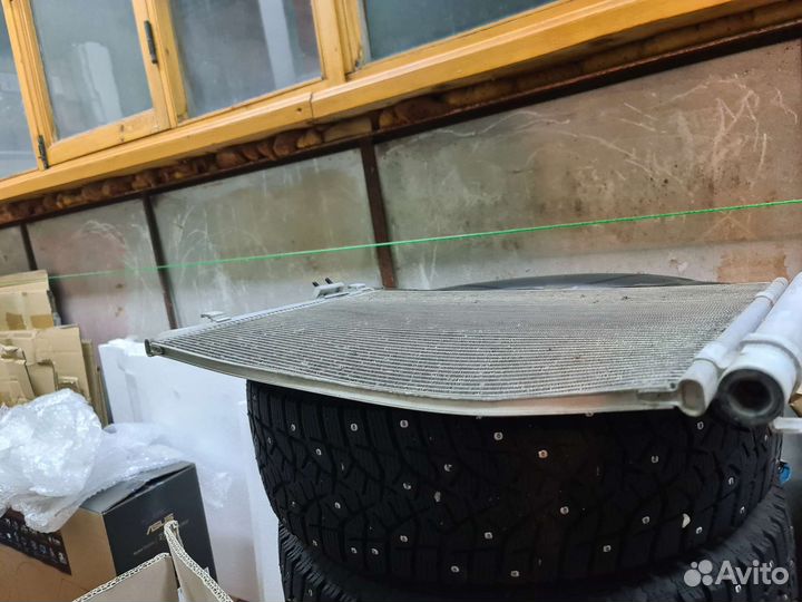 Радиатор кондиционера kia rio 3