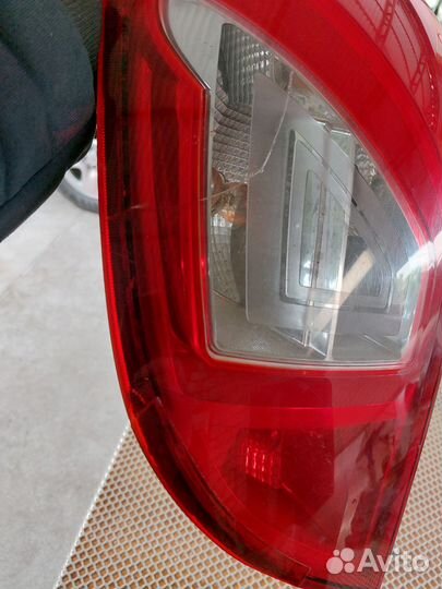 Фонарь задний левый ssangyong new actyon 2014г