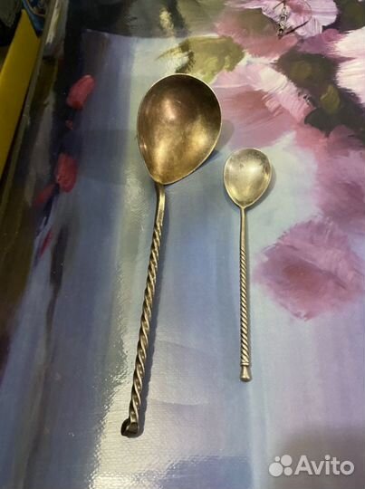 Ложки мельхиор