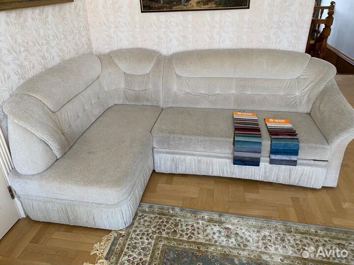 Перетяжка и реставрация мягкой мебели