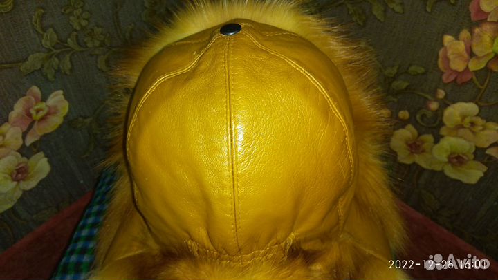 Шапка лисья женская