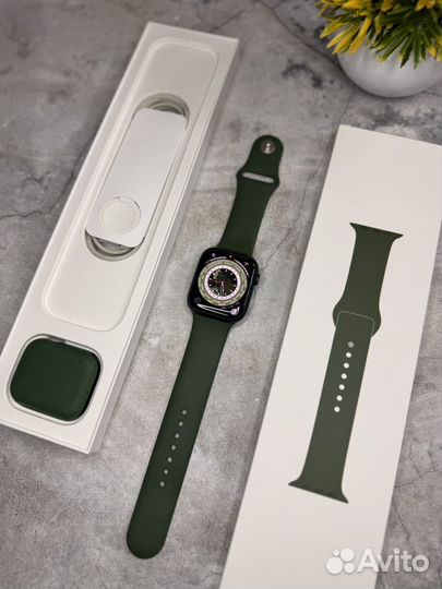 Apple Watch 7 45mm (Полный комплект, 82акб)