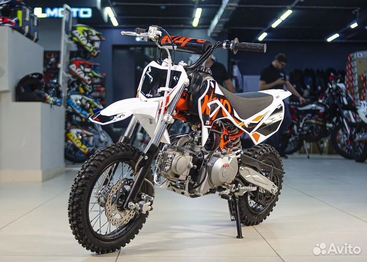 Питбайк kayo mini TS90 12/10 (П/автомат, эл.старте