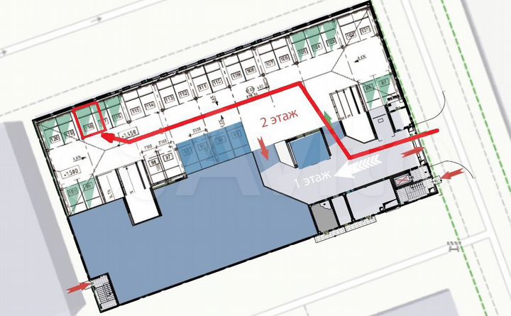 Машиноместо, 18 м²