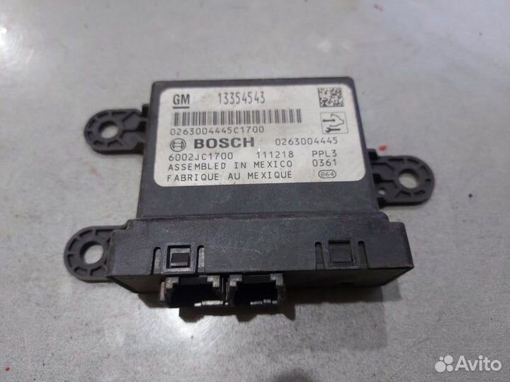 Блок управления парктрониками Opel Astra J