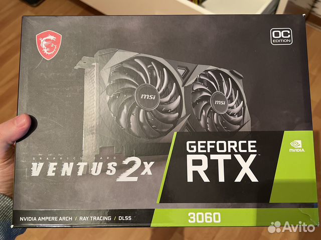 Видеокарта RTX 3060 12 гб MSI