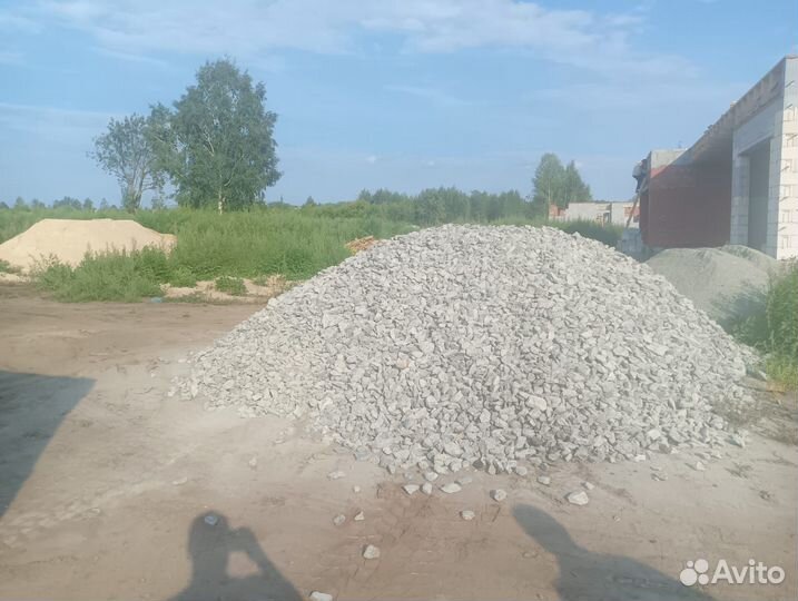 Щебень скала отсев