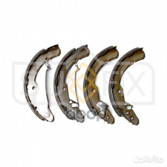 Барабанные тормозные колодки зад прав/лев S