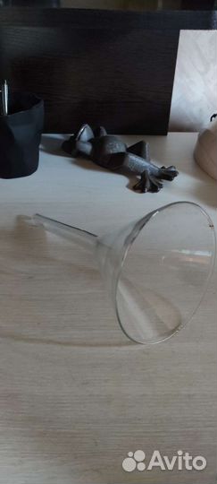 Поднос металлический СССР, хрусталь