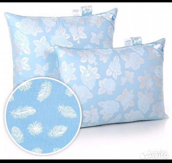 Подушка пуховая от производителя Нежная