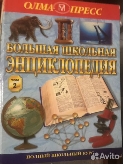Большая школьная энциклопедия в 2 томах