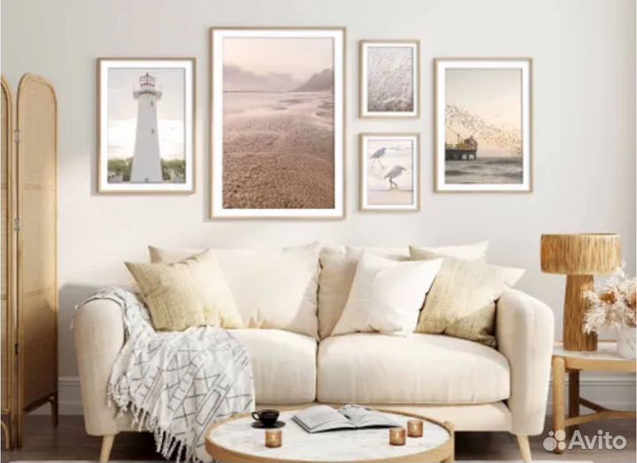 Постеры на стену 5шт комплект