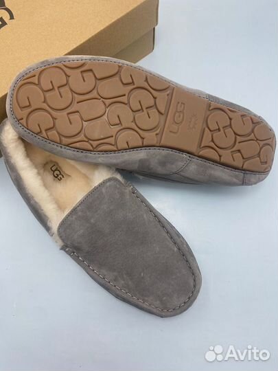 Мокасины мужские UGG с мехом оригинал