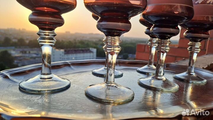 Бокалы Богемия Чехословакия