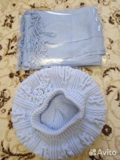 Берет+палантин