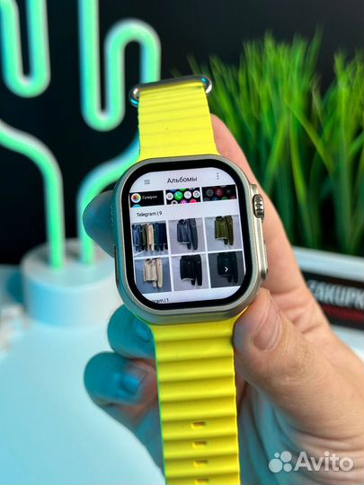 SMART Watch Ultra 2 (Android, галерея, интернет)