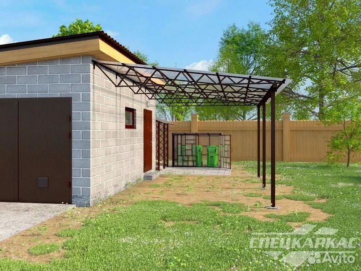 Ремонт гаражей крыш