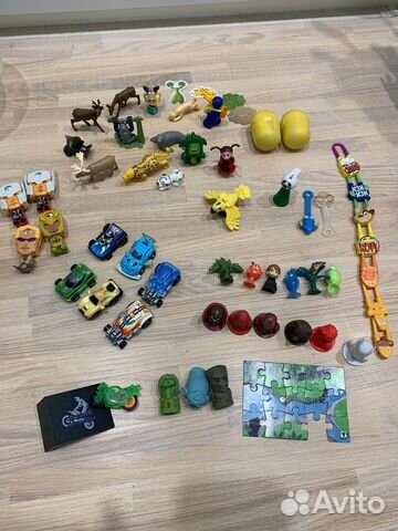 Игрушки киндер мини лента и др