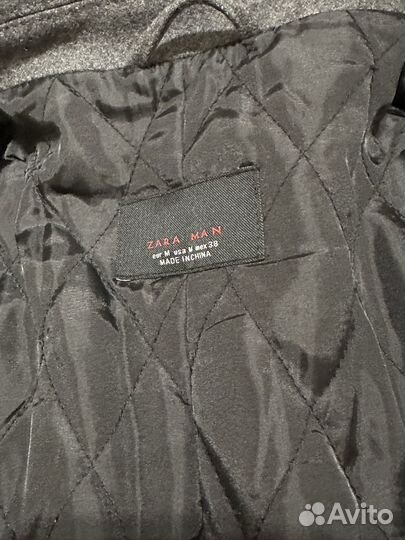 Пальто мужское zara m