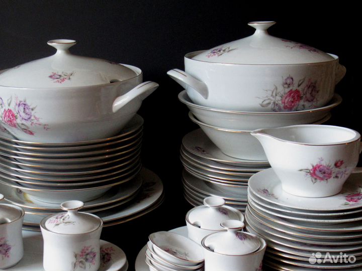 Cтоловый cервиз Польша 52 предмета 1970г