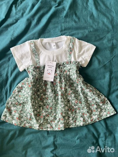 Новое платье 74 80 для девочки