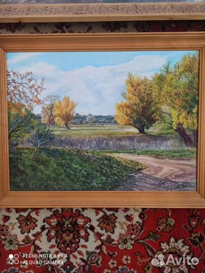 Картина маслом на холсте пейзаж