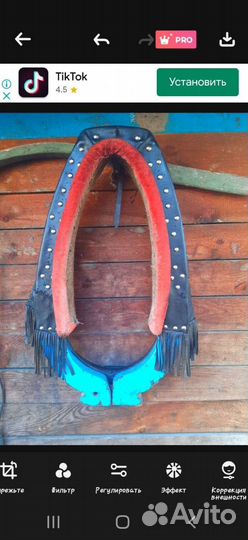 Сани, двуколка, сбруя, седло