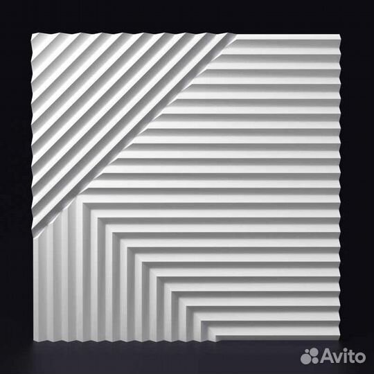 Гипсовая 3D панель 