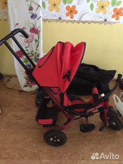 Велосипед с ручкой