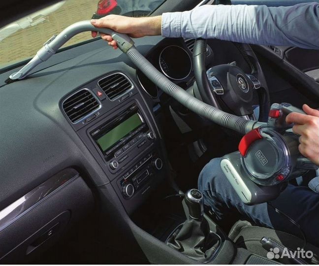 Пылесос автомобильный black+decker