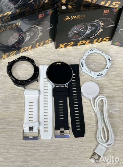 Смарт Часы X2 plus круглые