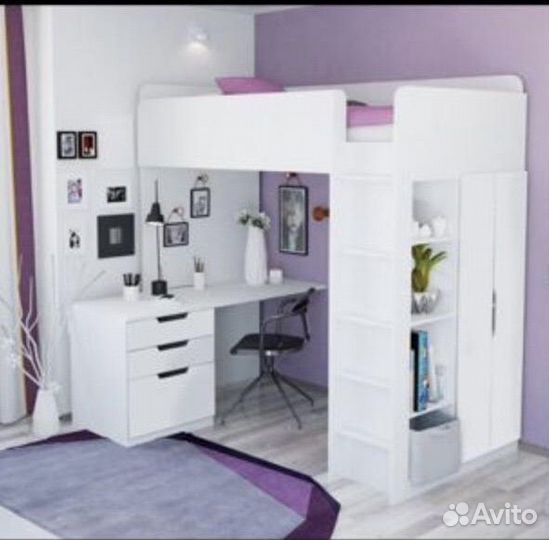 Детская двухярусная кровать