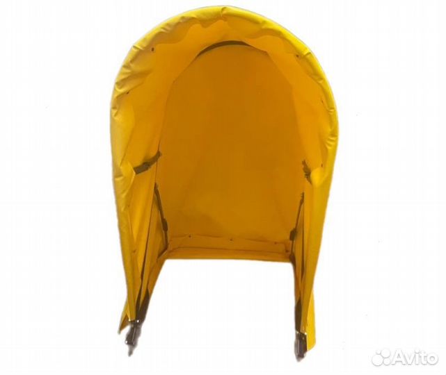 Универсальный чехол на кран манипулятор желтый