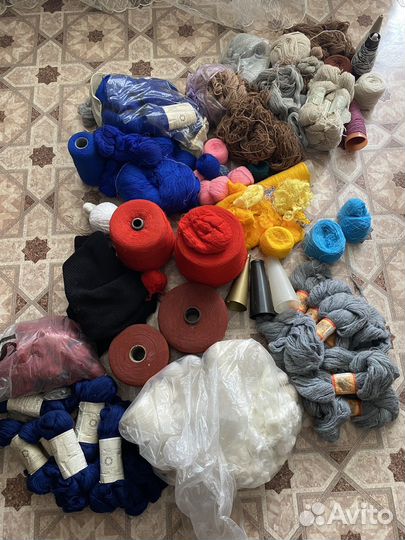 Пряжа для вязания пакетом 12.5кг