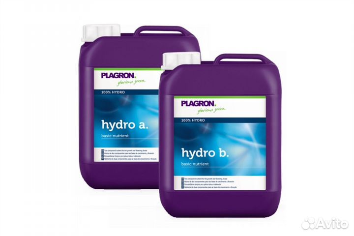 Удобрение Plagron Hydro A+B 5 л