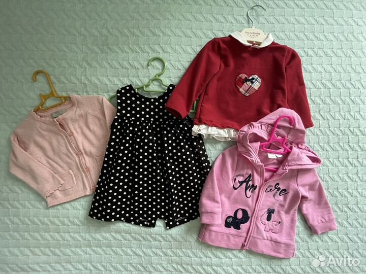 Вещи пакетом для девочки с рождения до года