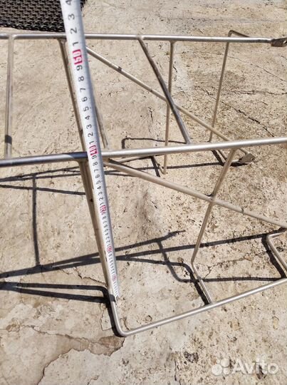 Багажник для мотоцикла из нержавейки