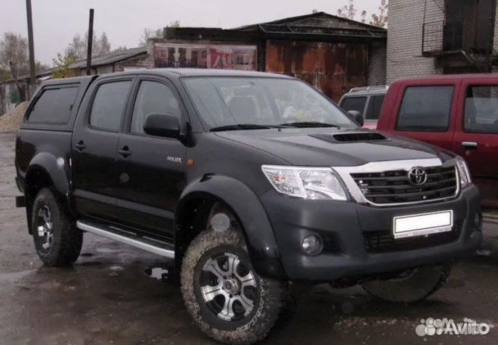 Расширители арок Delta 4x4 Toyota Hilux RN70 05-15